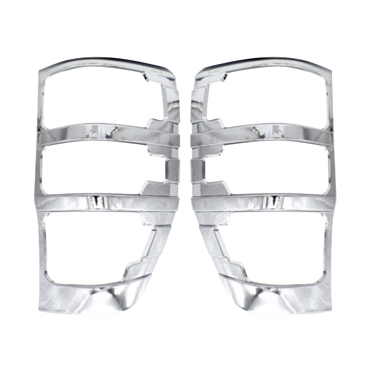 SUITABLE TO FIT RANGER 2013+ CHROME TAILIGHT TRIMS