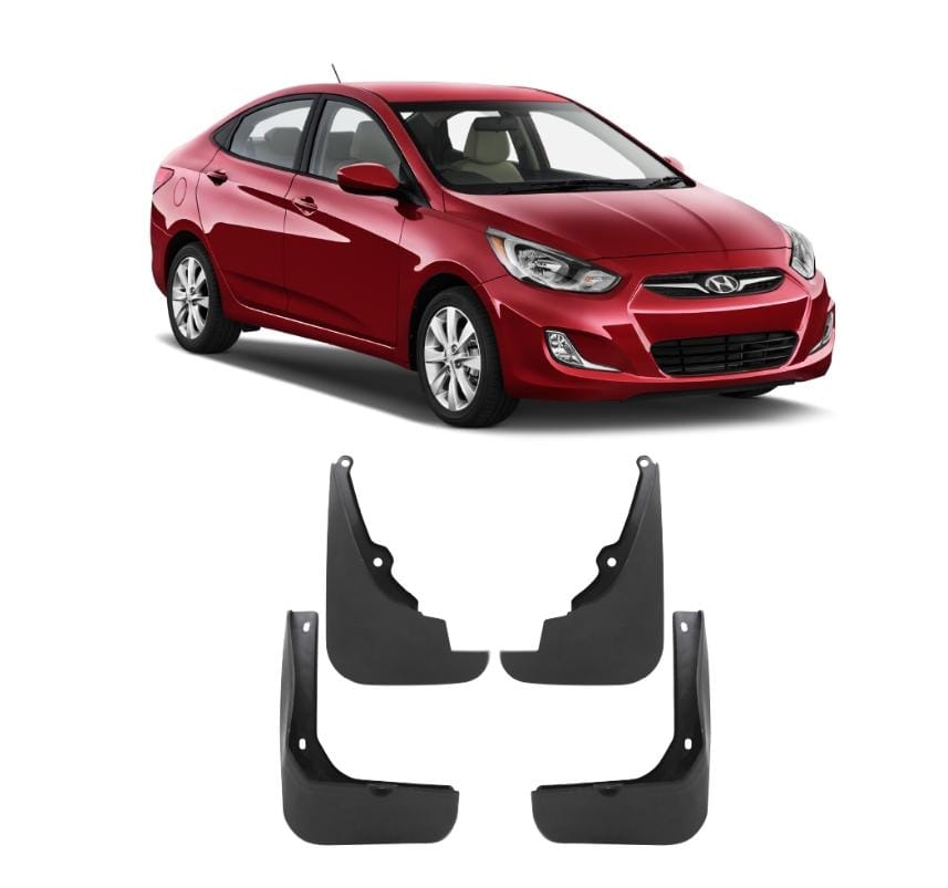 HYUNDAI ACCENT 2011+ OE FIT 4PC MUDFLAPS