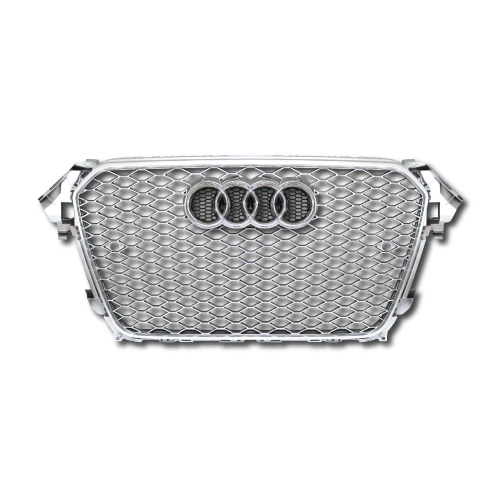 AUDI A4 2013+ B8.5 RS SILVER & SILVER GRILL