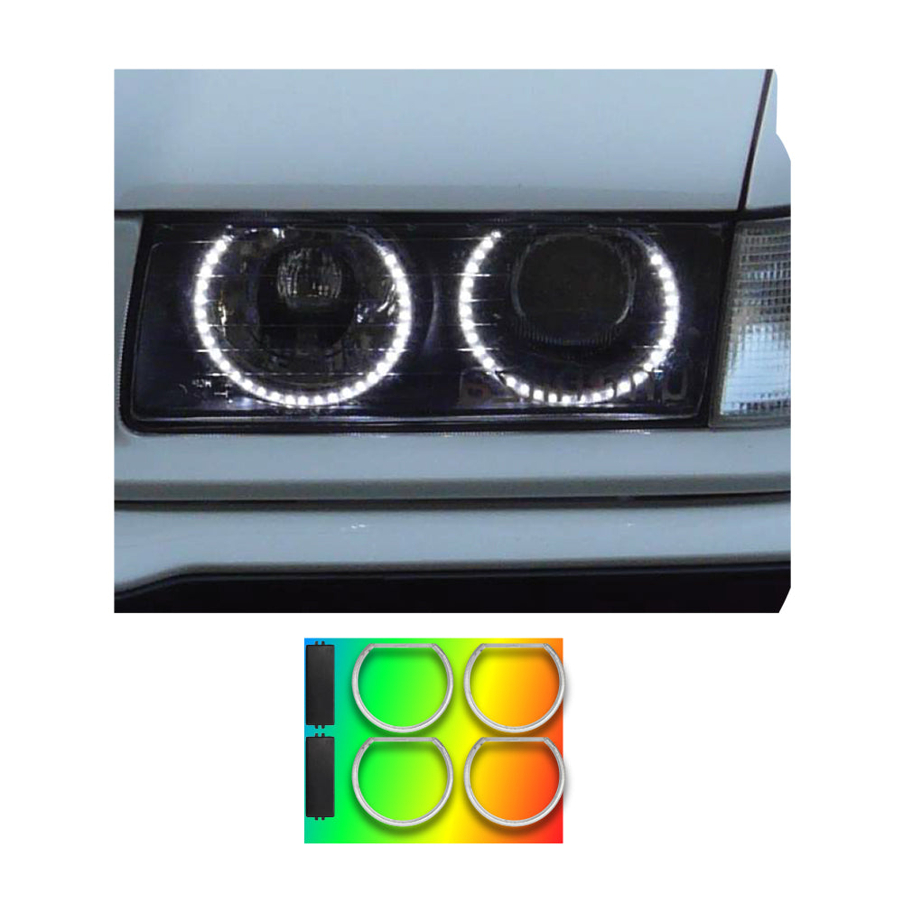 SUITABLE TO FIT BMW E36 CCFL RGB ANGEL EYE RINGS
