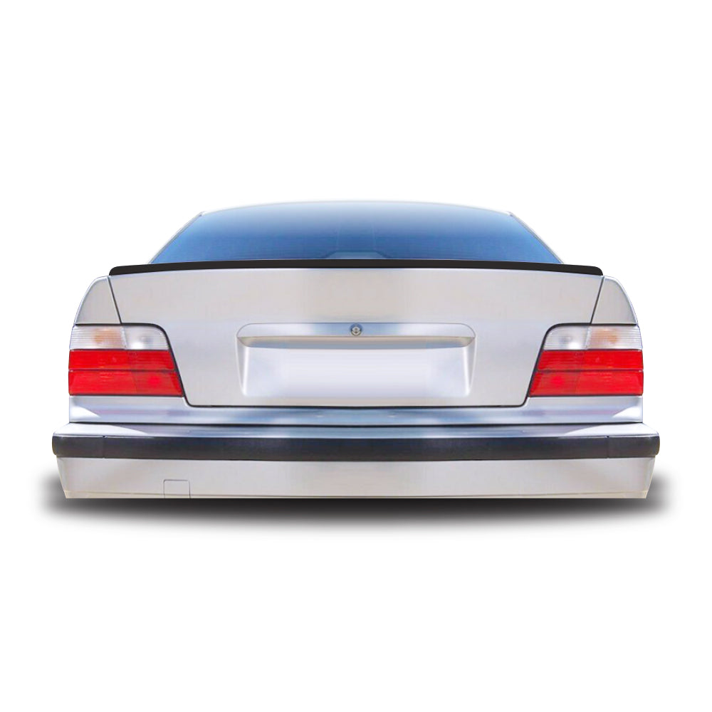 SUITABLE TO FIT BMW E36 M3 SLIM OE BOOT LIP SPOILER GLOSS BLACK