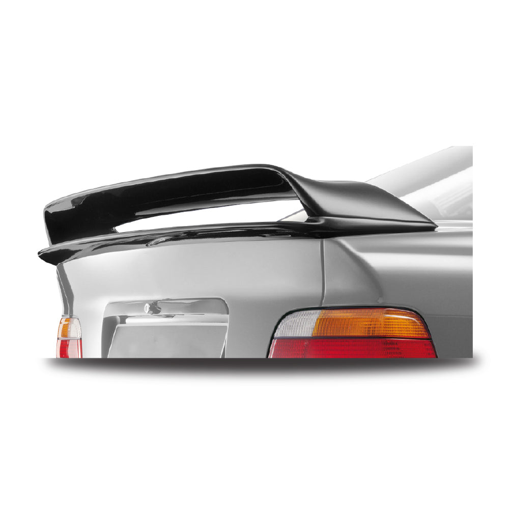 SUITABLE TO FIT BMW E36 MOTORSPORT DOUBLE DECK BOOT SPOILER PLASTIC UNPAINTED