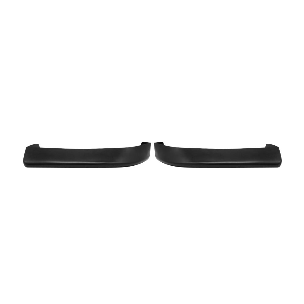 SUITABLE TO FIT BMW E46 MK1 PLASTIC FRONT SPLITTERS BLACK