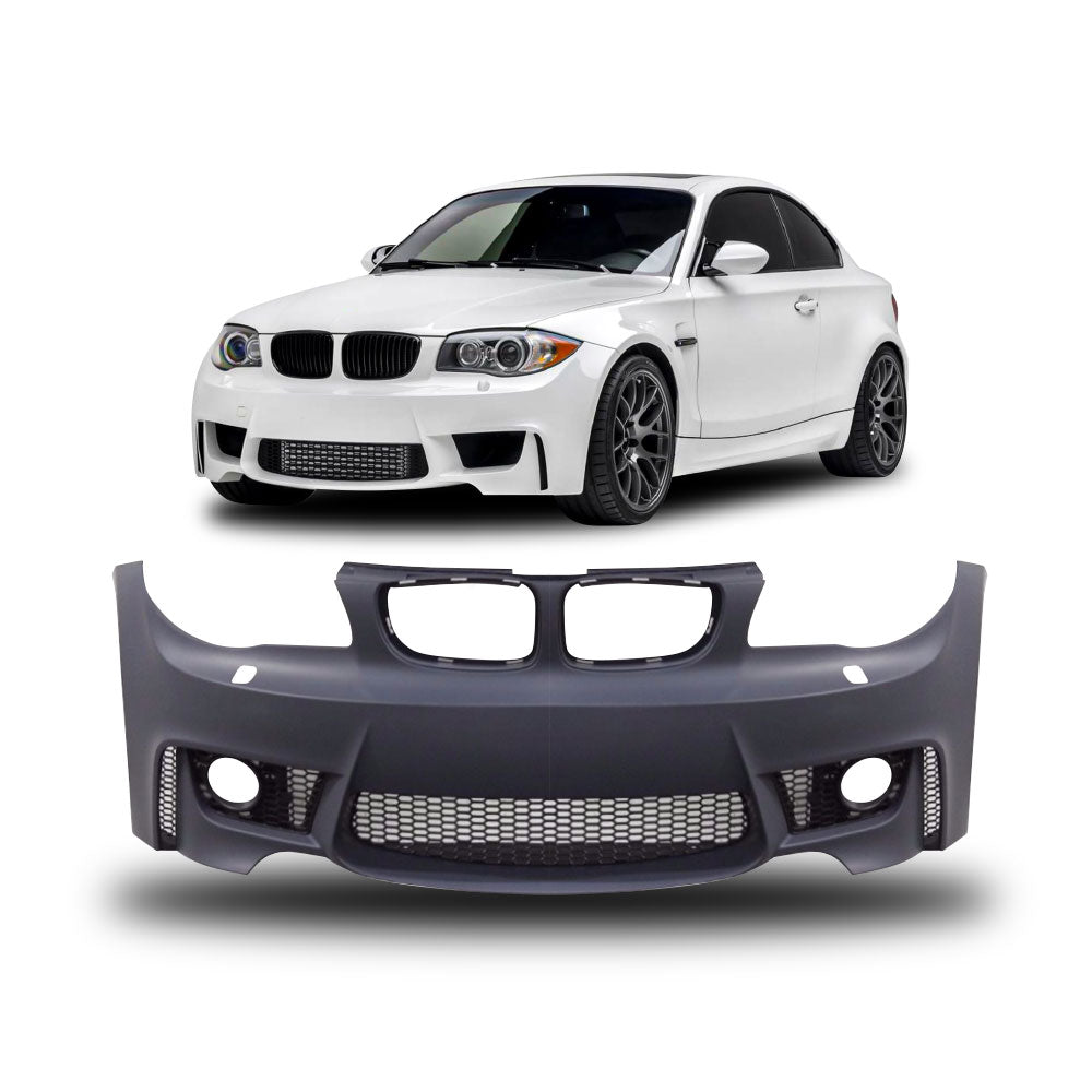 SUITABLE TO FIT BMW E82 1M STYLE PLASTIC FRONT BUMPER