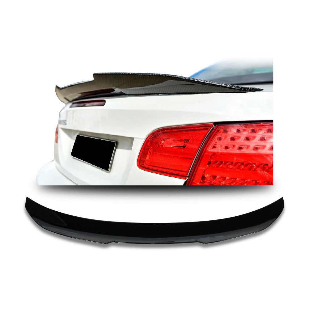 SUITABLE TO FIT BMW E93 CONVERTIBLE PSM BOOT SPOILER GLOSS BLACK