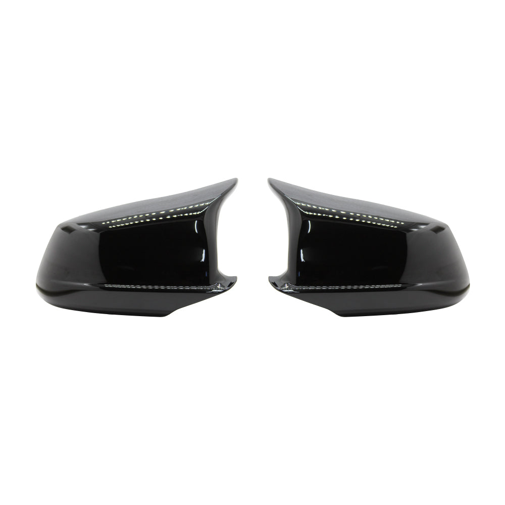 SUITABLE TO FIT BMW F10 PRE-FACELIFT 2010+ M4 STYLE MIRROR COVER GLOSS BLACK