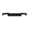 SUITABLE TO FIT BMW F10 M PERFORMANCE BIG DIFFUSER DOUBLE PIPE DOUBLE OUTLET GLOSS BLACK