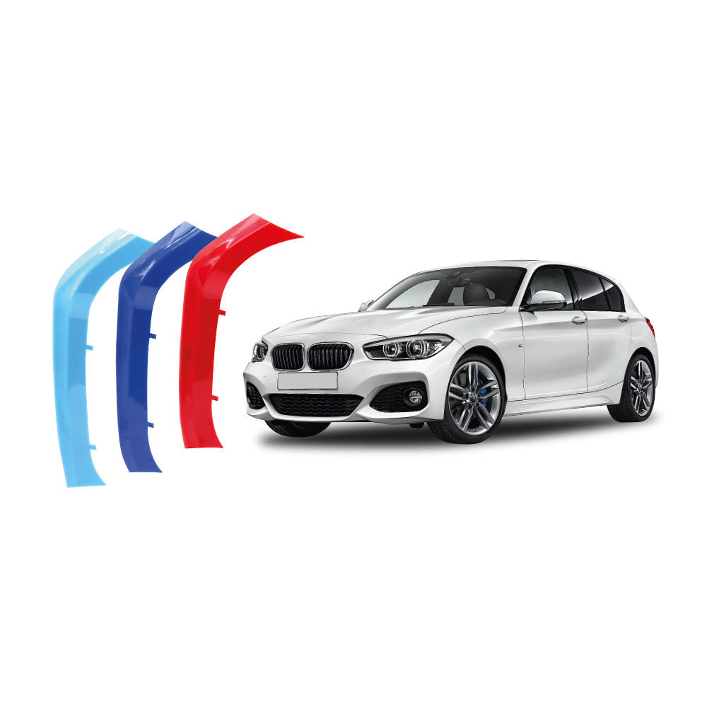 SUITABLE TO FIT BMW F20 SPORT 2015+ M COLOUR KIDNEY GRILL CLIPS 9 ROD