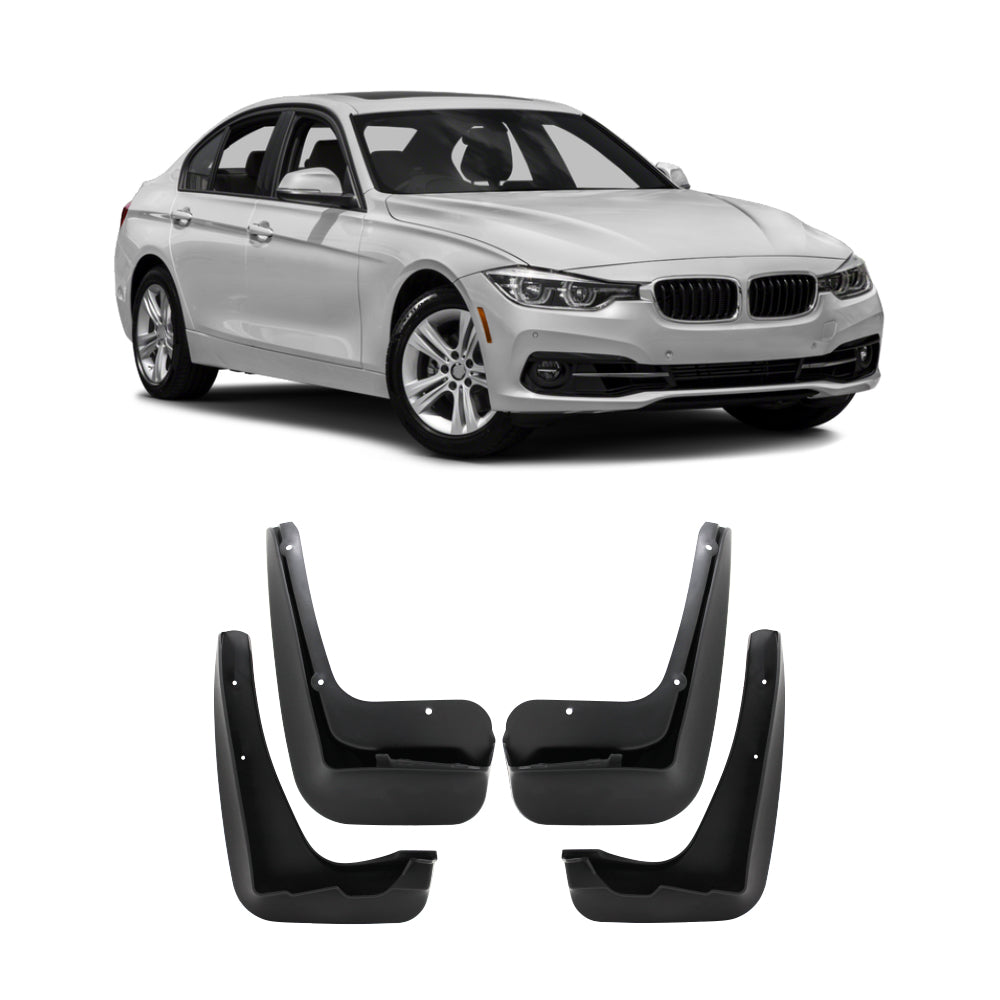 SUITABLE TO FIT BMW F30 2012+ LONG MUDFLAPS (NON M SPORT)