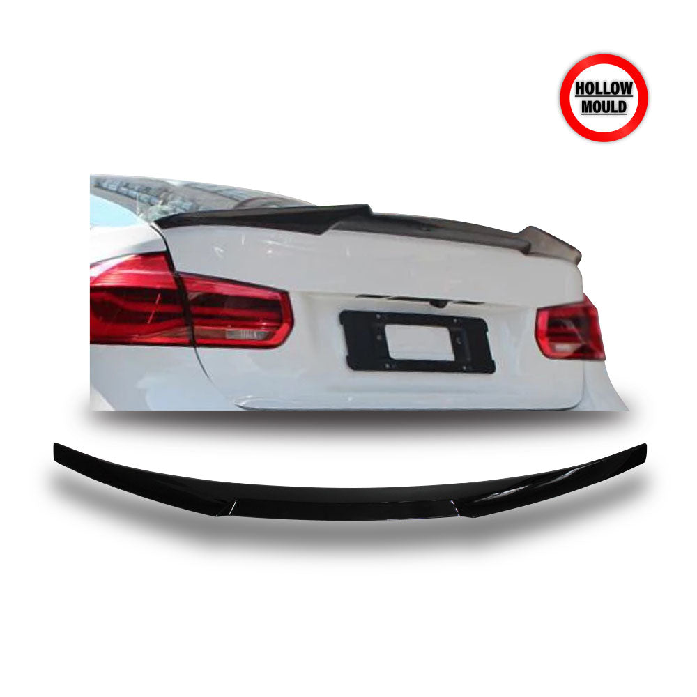 SUITABLE TO FIT BMW F30 M4 STYLE HOLLOW BOOT SPOILER GLOSS BLACK