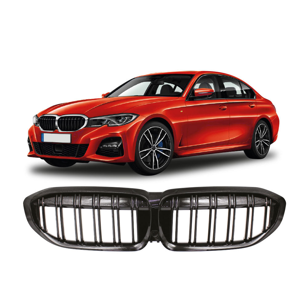 SUITABLE TO FIT BMW G20 PRE-FACELIFT 2019+ M4 STYLE GRILL GLOSS BLACK