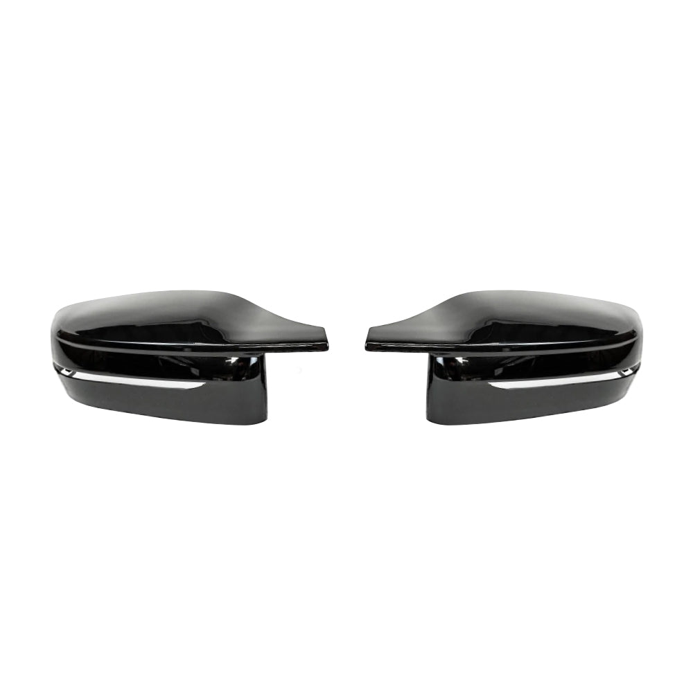 SUITABLE TO FIT BMW G20/G30 M4 STYLE MIRROR COVERS GLOSS BLACK
