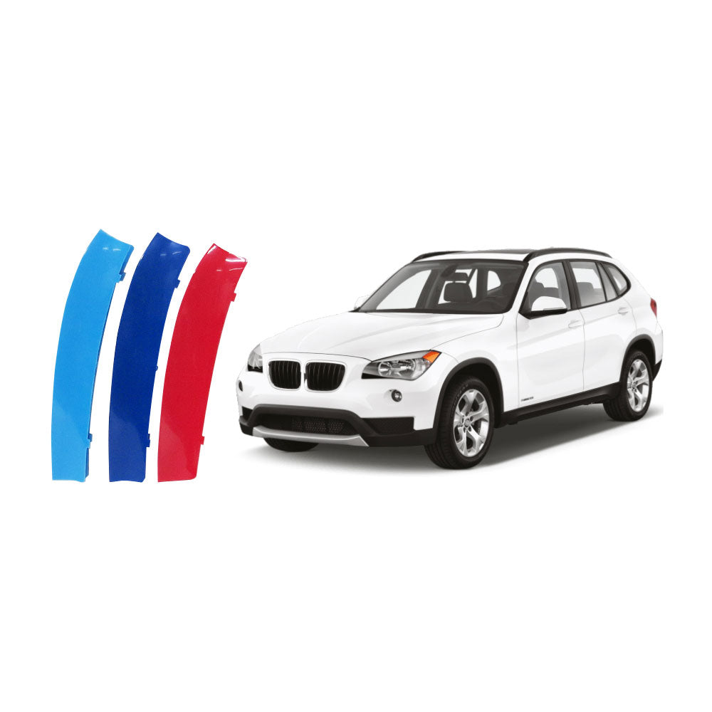 SUITABLE TO FIT BMW X1 E84 2010-2015 M COLOUR KIDNEY GRILL CLIPS