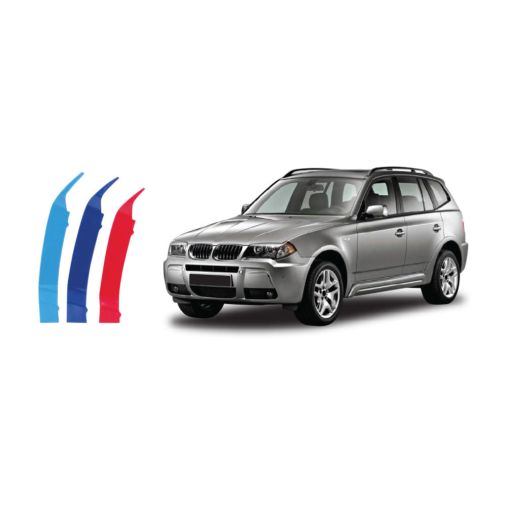 SUITABLE TO FIT BMW X3 E83 LCI 2007-2010 M COLOUR KIDNEY GRILL CLIPS