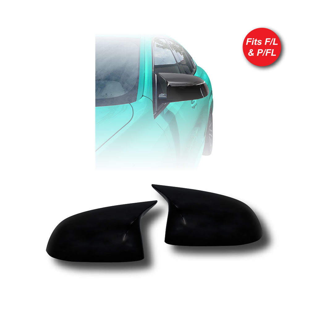 SUITABLE TO FIT BMW X3 G01 2018+ PRE-FACELIFT M4 STYLE MIRROR COVERS GLOSS BLACK