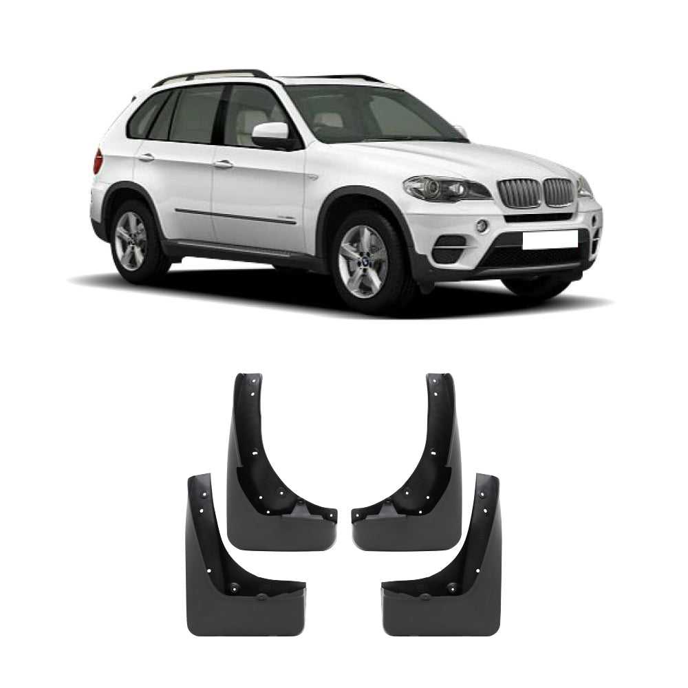 SUITABLE TO FIT BMW X5 2007-2014 OE STYLE MUDFLAPS 4 PIECE