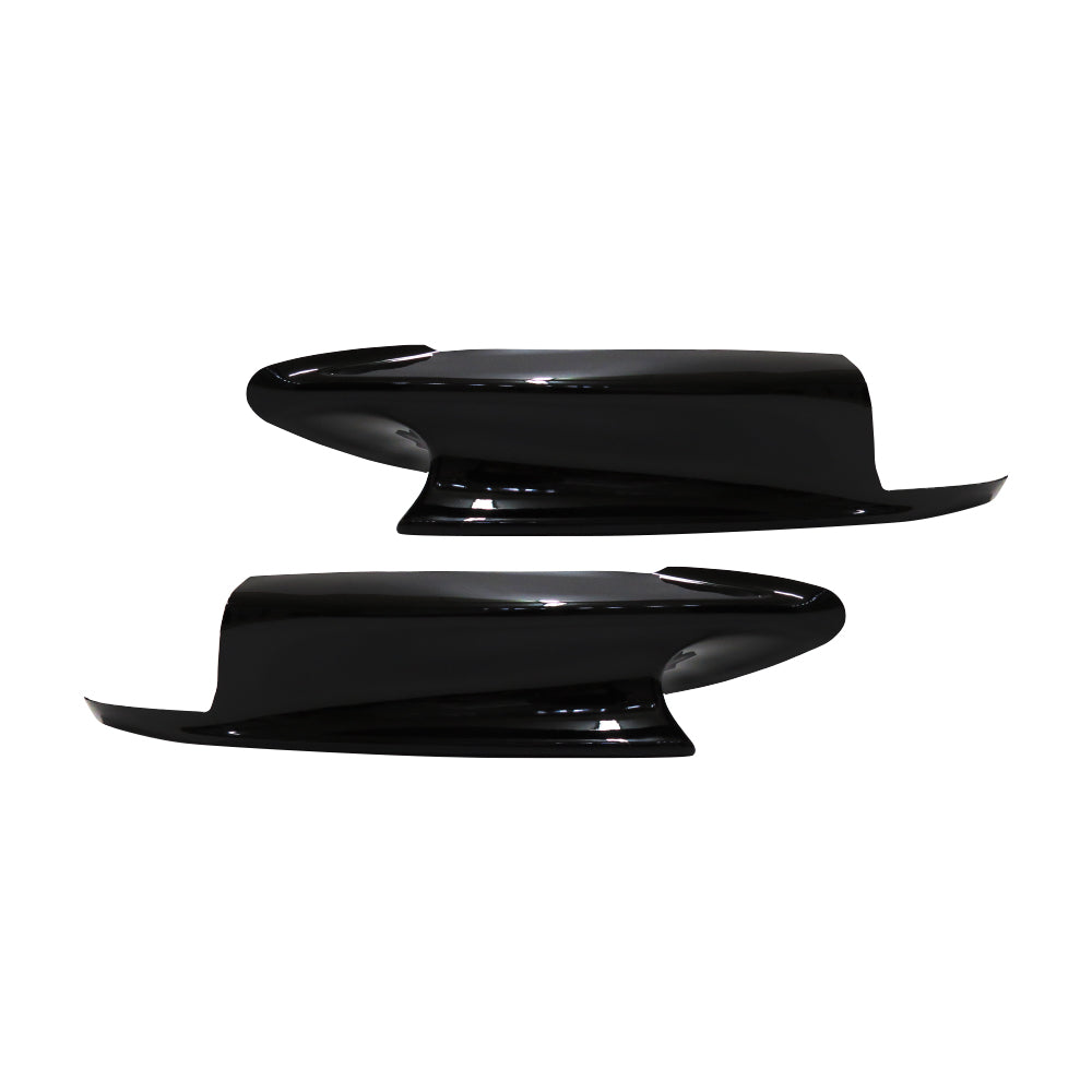 SUITABLE TO FIT BMW E90/E92/E93 M3 BUMPER FRONT SPLITTERS GLOSS BLACK