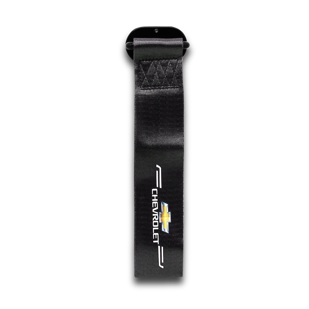 CHEVROLET BLACK STICK ON TOW STRAP