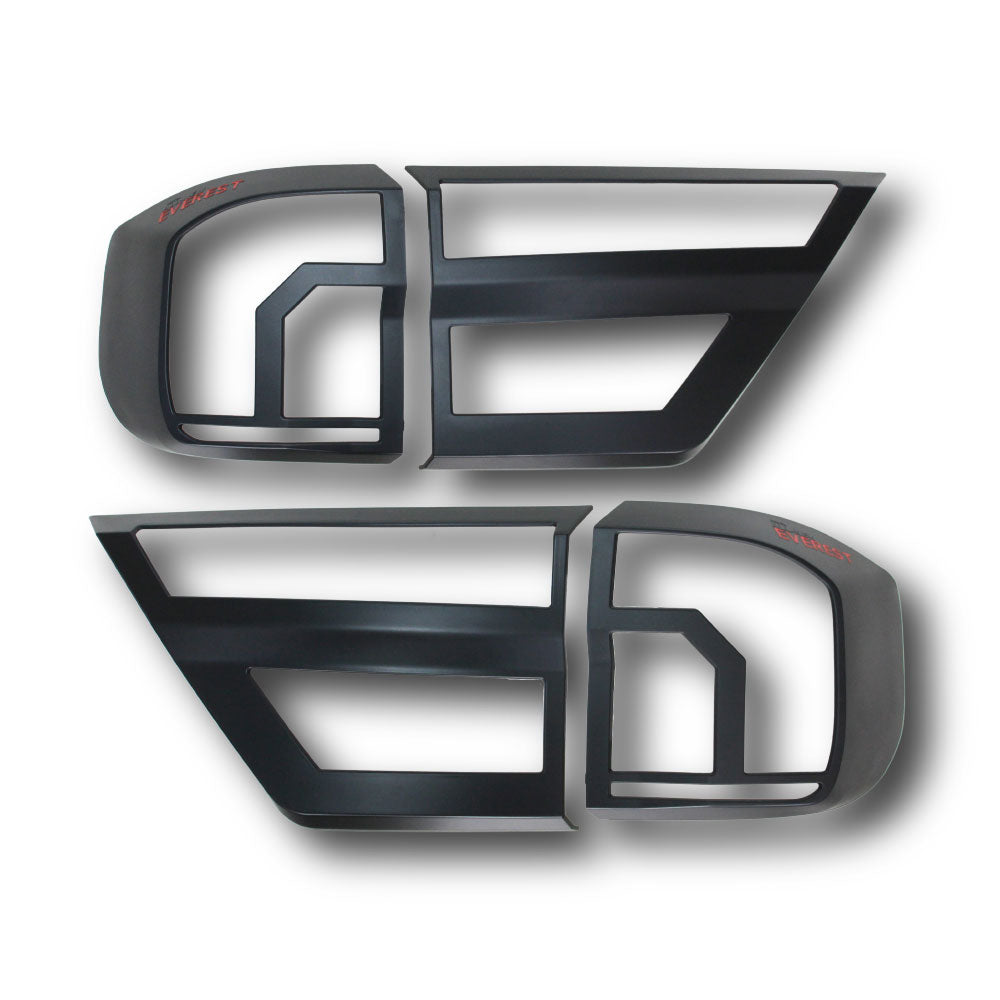 SUITABLE TO FIT EVEREST 2023+ TAILIGHT TRIMS BLACK