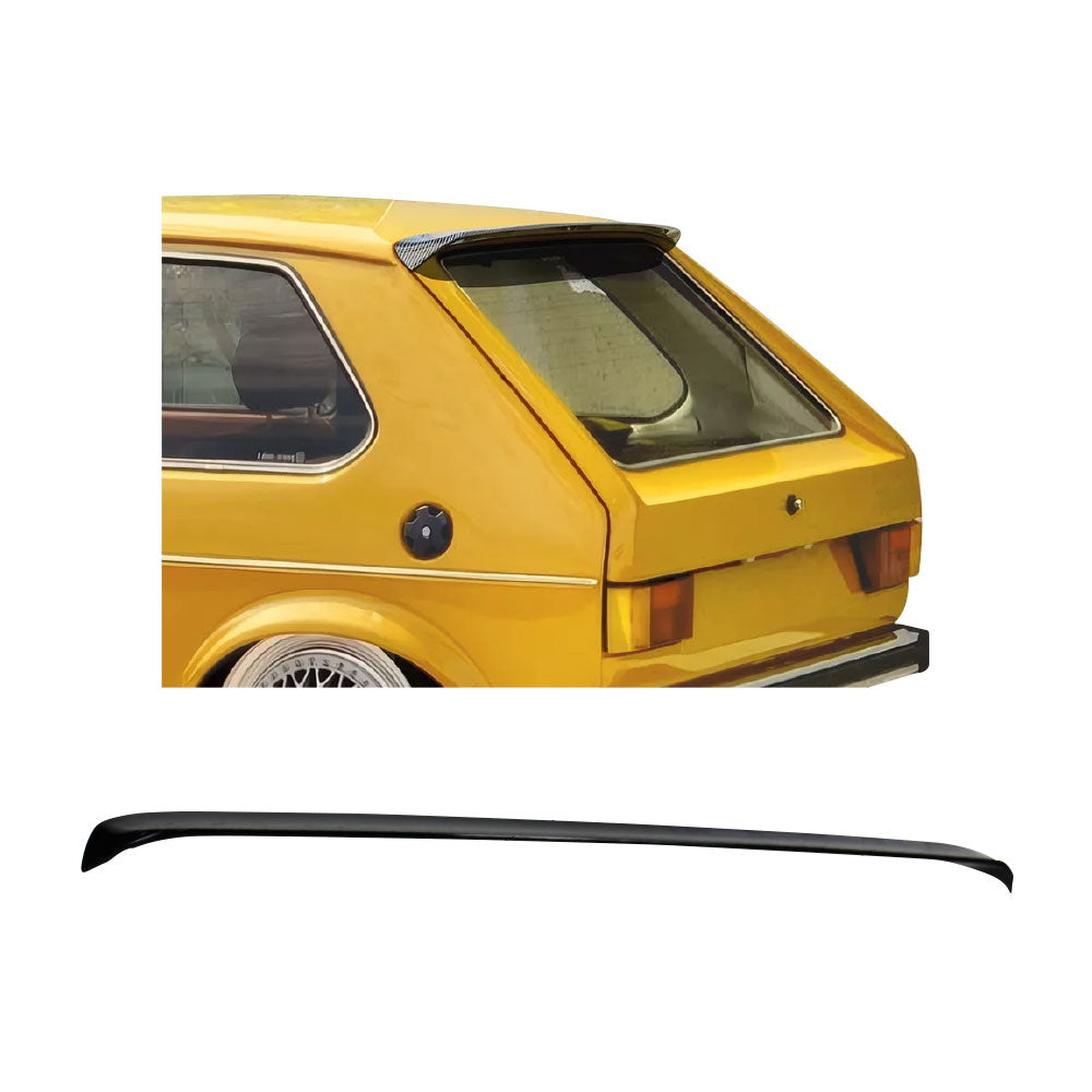 Golf 1 R LINE SLIMLINE BOOT SPOILER - GLOSS BLACK