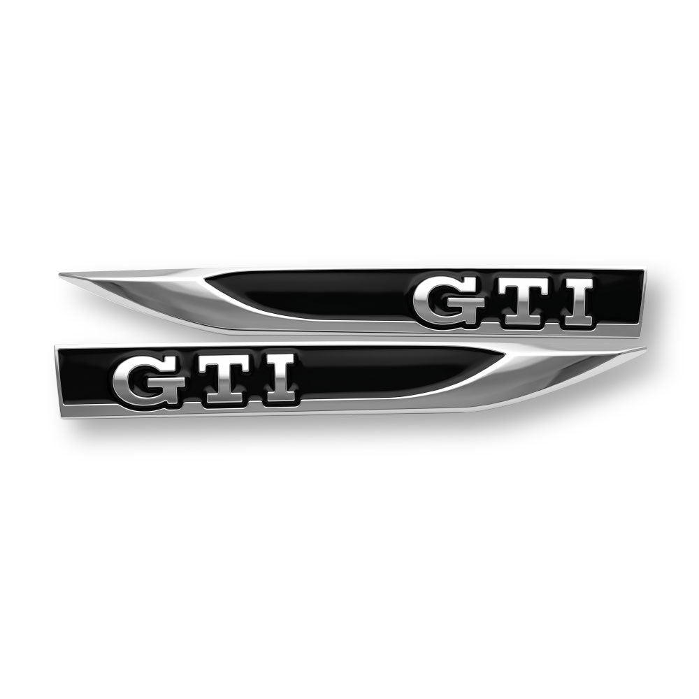 GOLF 7 GTI FENDER ARROWS BLACK WITH CHROME