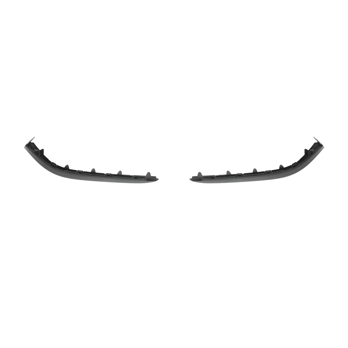 GOLF 7 GTI OE FRONT BUMPER SPLITTERS - BLACK