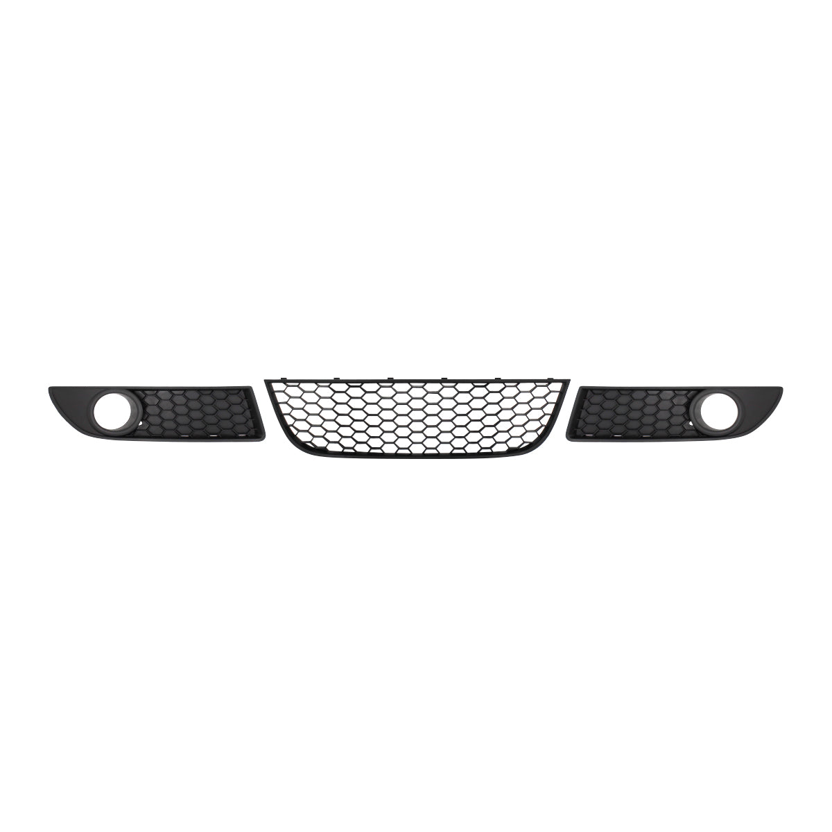 POLO 2005-2009 MK3 HONEYCOMBE GTI STYLE BUMPER GRILL WITH FOG HOLDERS