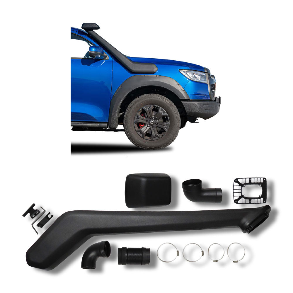 GWM P SERIES 2021+ PLASTIC SNORKEL KIT 13 PIECE SET BLACK