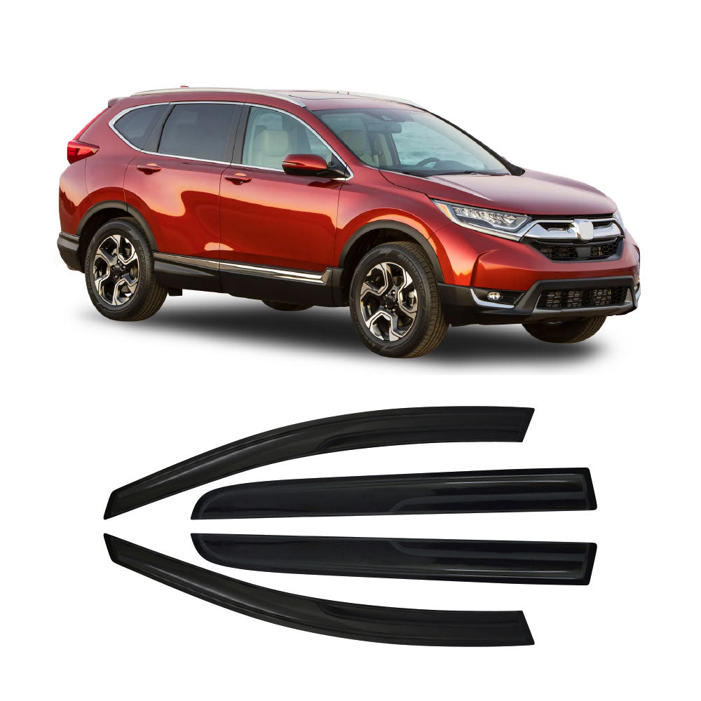 HONDA CRV 2018+ INJECTION BLACK WINDSHIELDS 4 PIECE