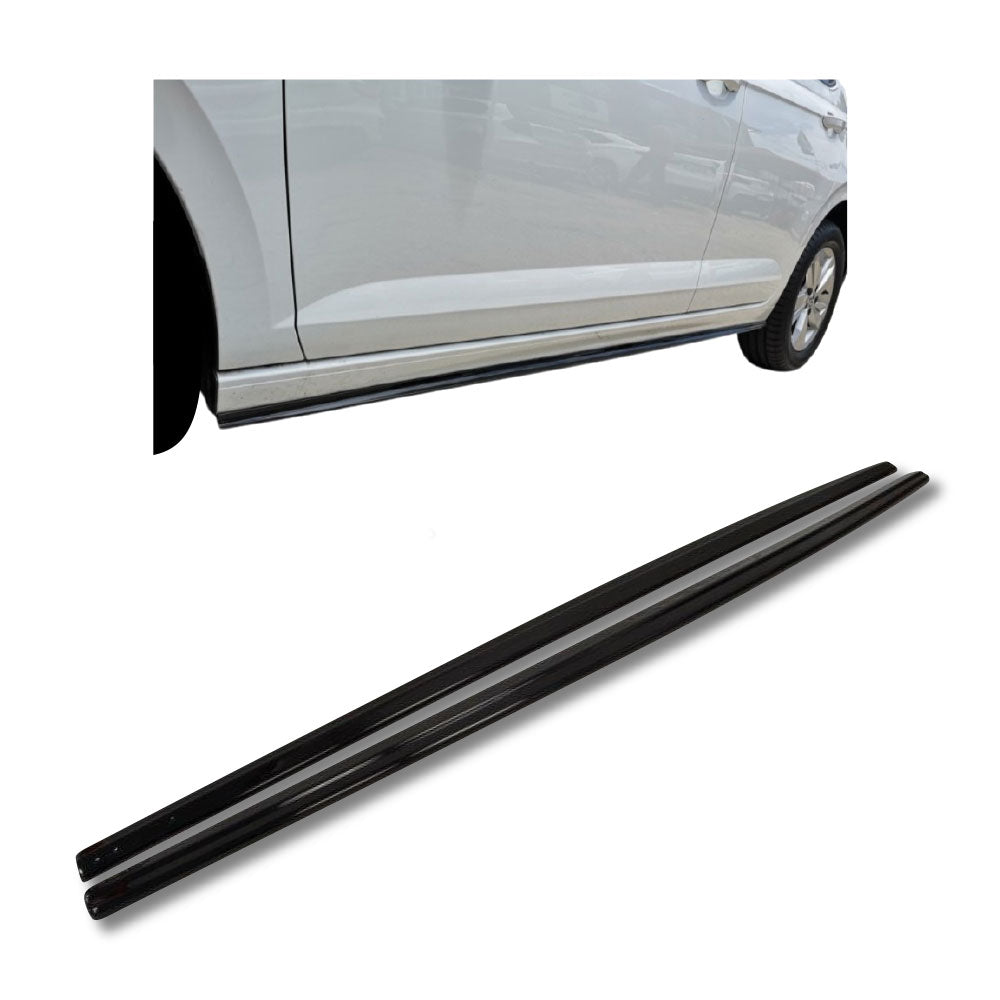 POLO 6 2010-2025 MAXTON STYLE SIDE SKIRTS - GLOSS BLACK