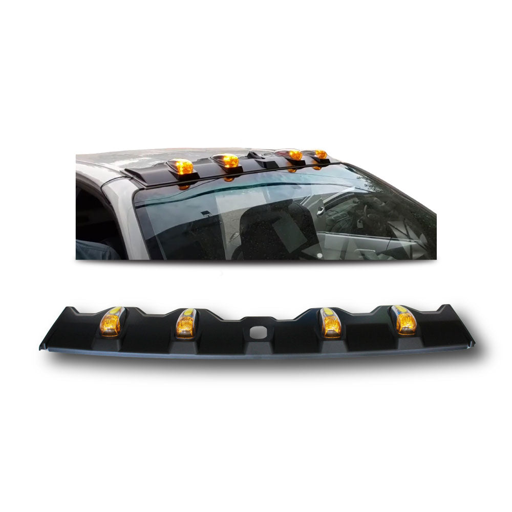 SUITABLE TO FIT RANGER 2012-2020 ROOF SPOILER 4X LED ORANGE