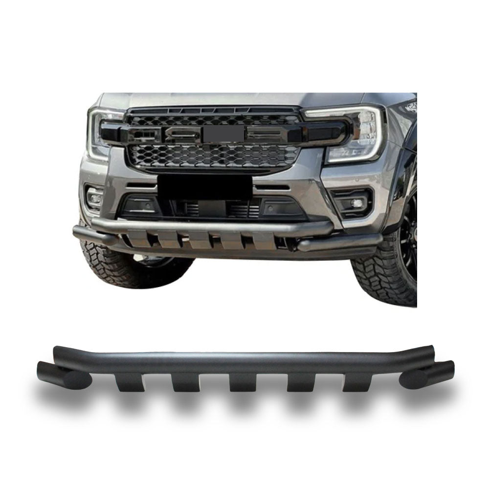 SUITABLE TO FIT RANGER / AMAROK 2023+ FRONT STYLING BAR POWDER COATED BLACK