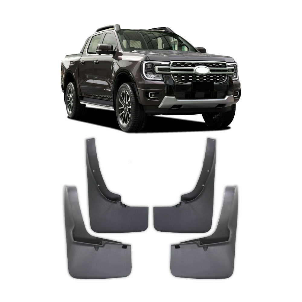 SUITABLE TO FIT RANGER NEXT GEN 2023+ MUDFLAPS 4 PIECE