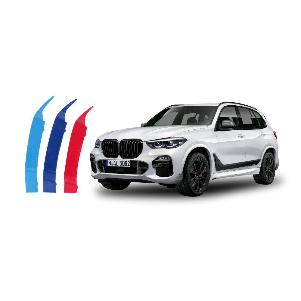SUITABLE TO FIT BMW X5 G05 2018+ M COLOUR KIDNEY GRILL CLIPS