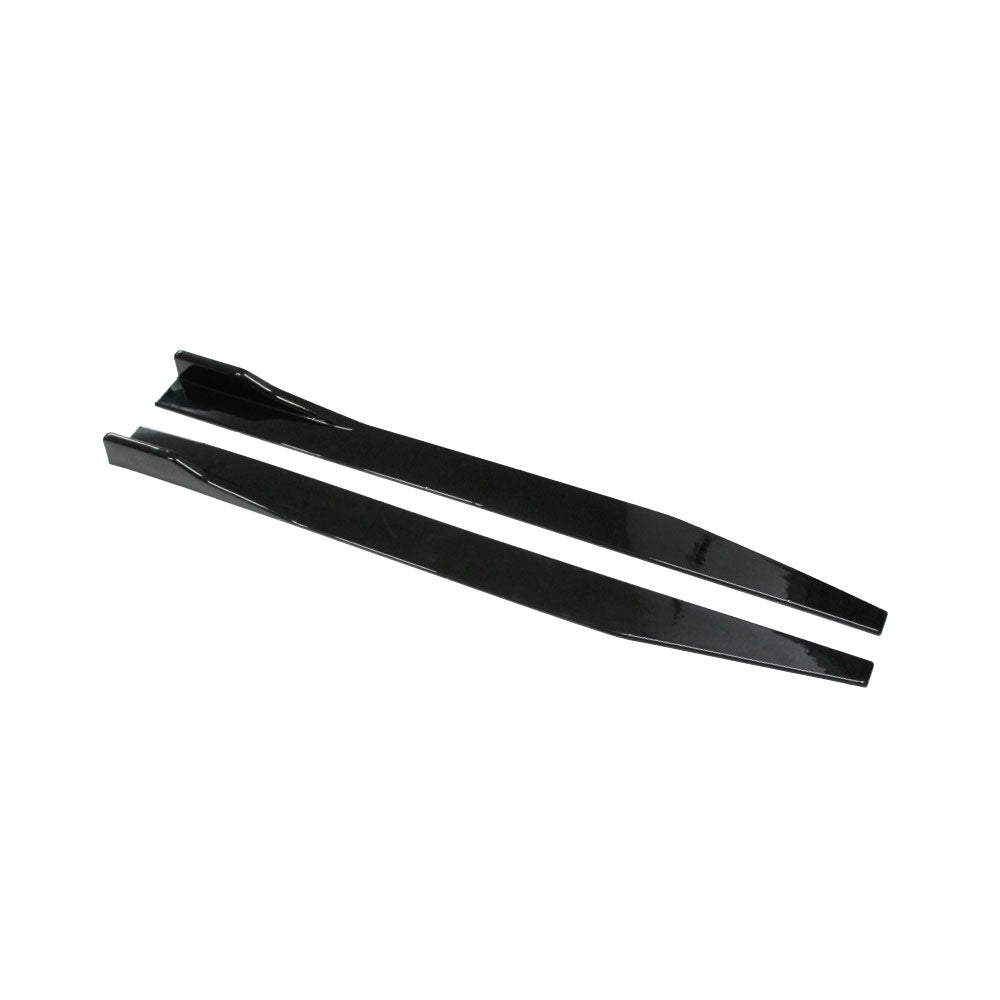 UNIVERSAL UPTURN BMW F15 SIDE SKIRTS GLOSS BLACK 1.2m