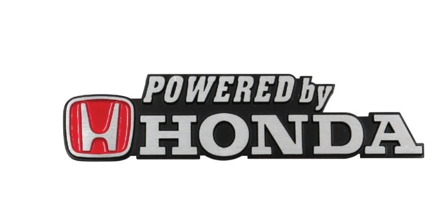 160MM POWERED BY HONDA BADGE