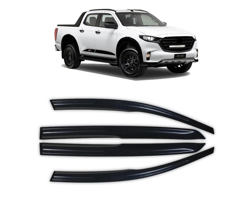 MAZDA BT50 2021 - 2024 INJECTION BLACK WINDSHIELDS 4PC