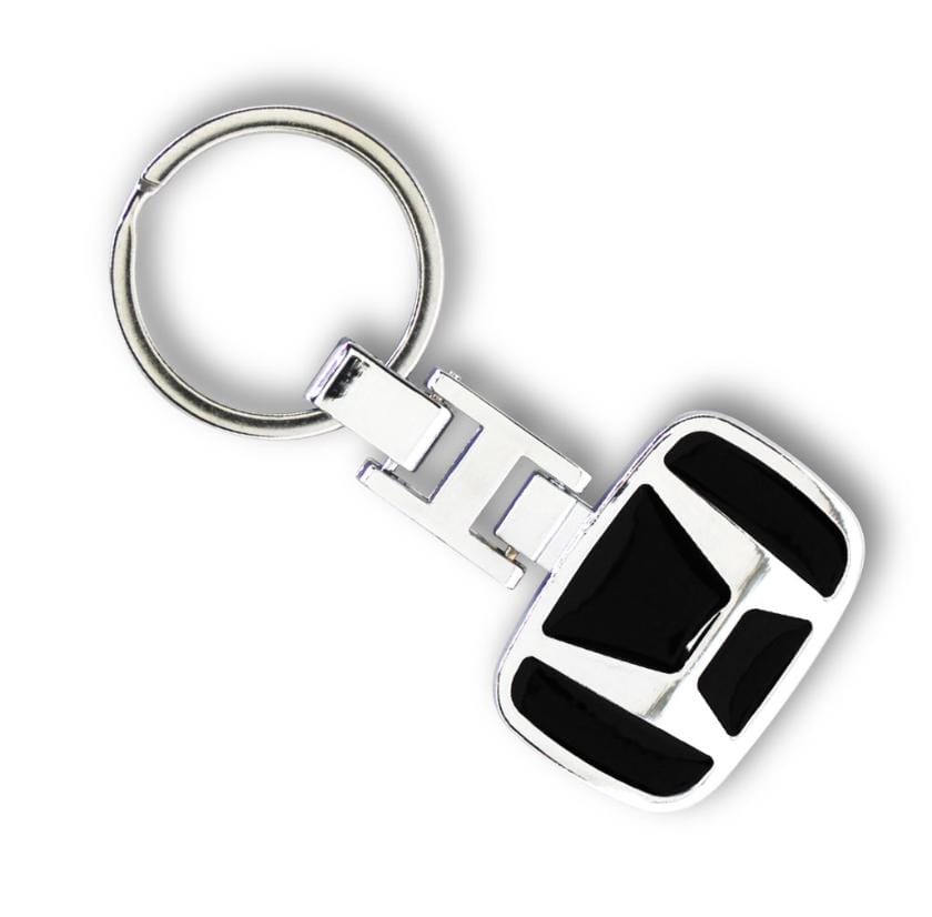 HONDA METAL SWATCH KEY RING BLACK