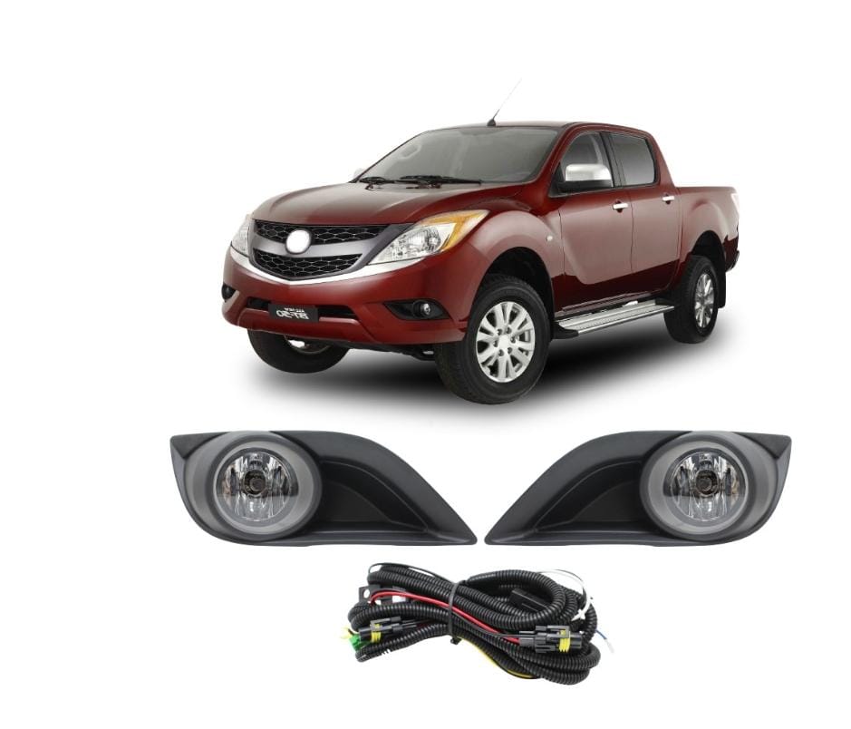 MAZDA BT50 2012+ FOG LIGHTS WITH HOLDERS AND WRING