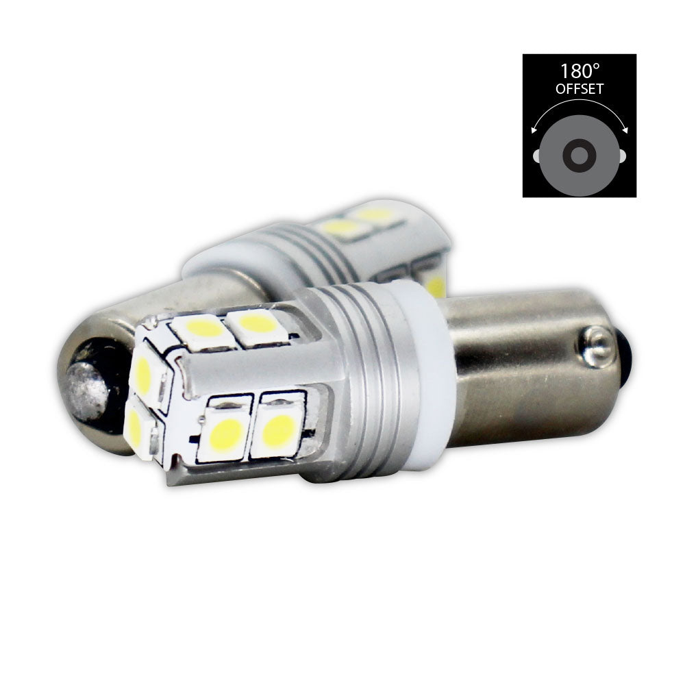 10 SMD CANBUS PARK LIGHT BULBS 180 DEGREE OFFSET SUITABLE TO FIT BMW F30
