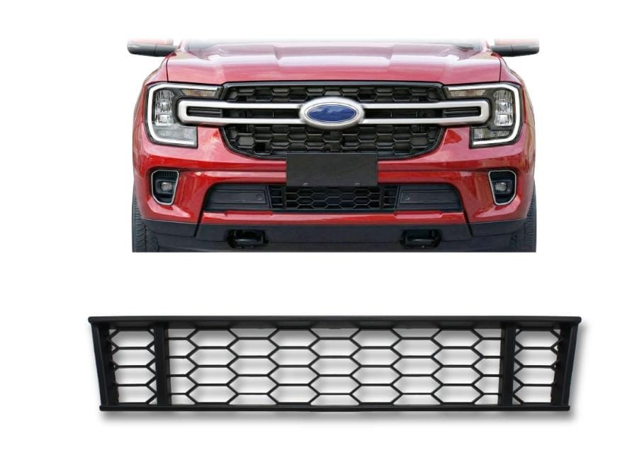 SUITABLE TO FIT EVEREST 2023+ BUMPER INTERCOOLER GRILL BLACK