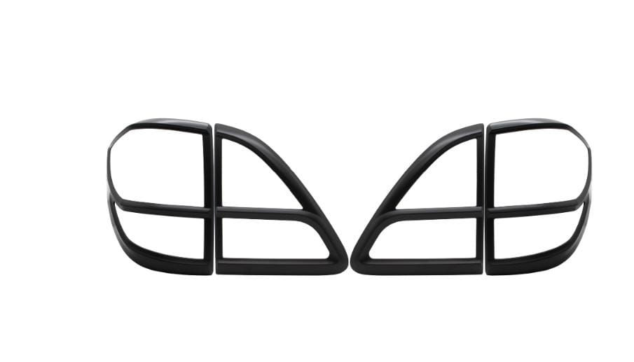 MAZDA BT50 2012+ TAILIGHT TRIMS BLACK
