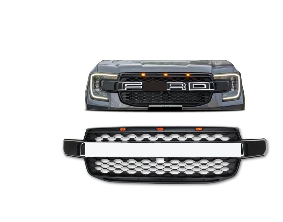 SUITABLE TO FIT RANGER 2023+ NEXT GEN RAPTOR STYLE LED GRILL WHITE