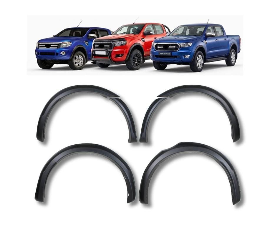 SUITABLE TO FIT RANGER 2012-2022 OE STYLE 3 INCH SLIM WHEEL ARCHES MATT BLACK