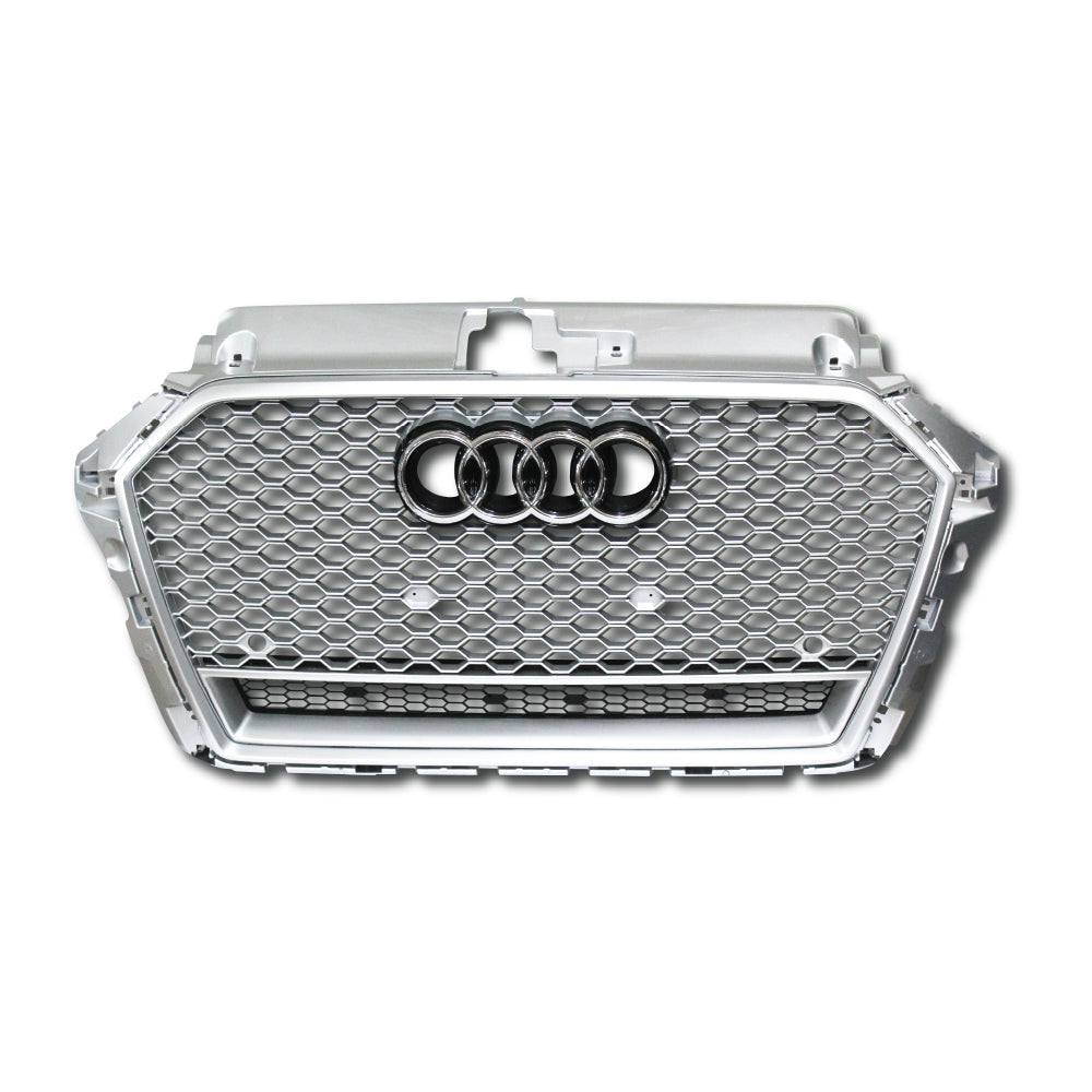 AUDI A3 2017+ RS SILVER & SILVER GRILL