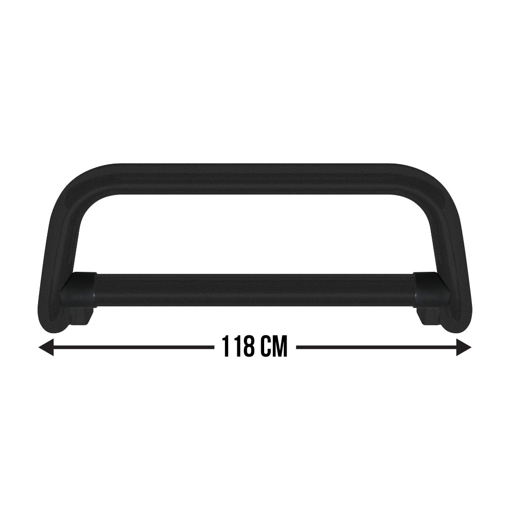 SUITABLE TO FIT RANGER 2012+ AW 3 INCH NUDGE BAR POWDER COATED BLACK