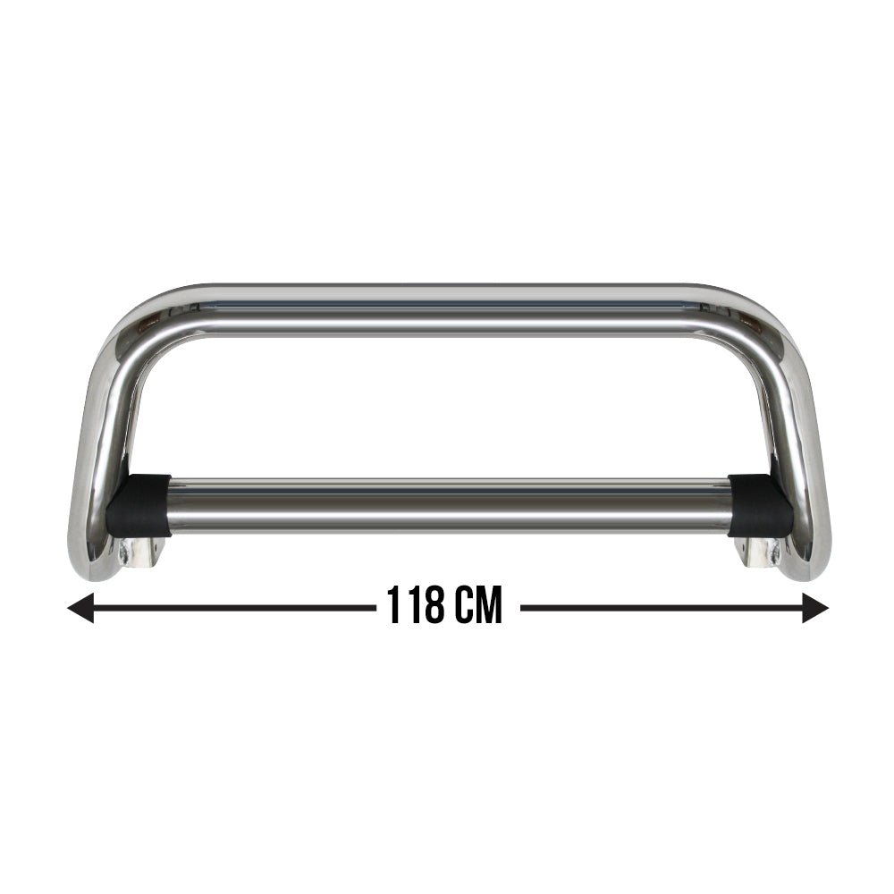 SUITABLE TO FIT RANGER 2012+ AW 3 INCH NUDGE BAR CHROME