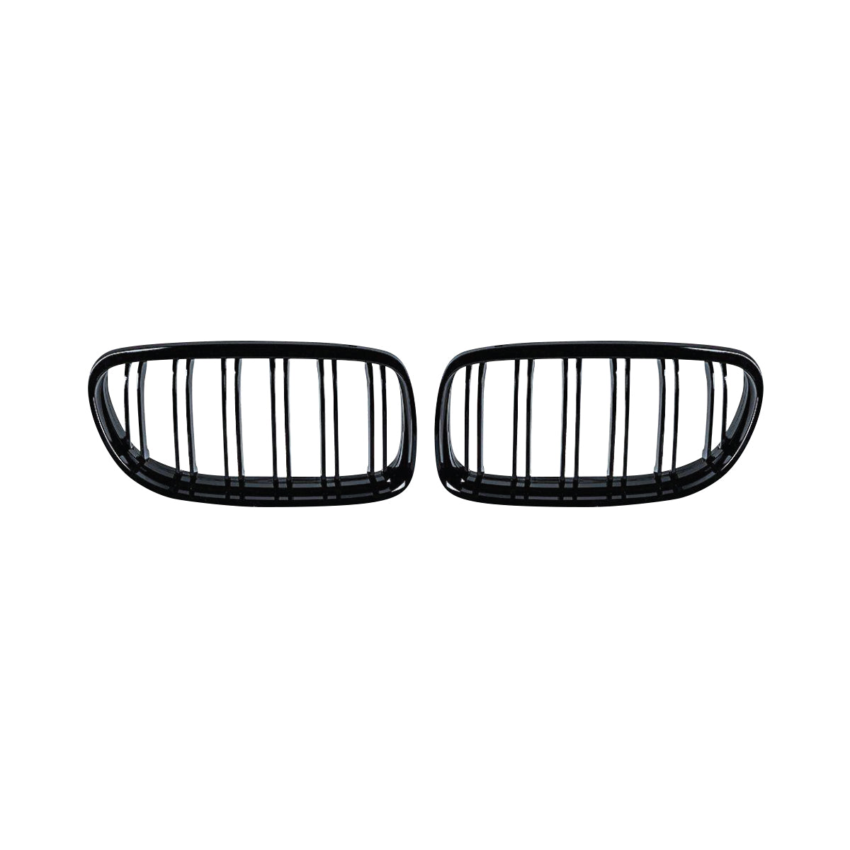 SUITABLE TO FIT BMW E90 MK2 2009-2011 FACELIFT M4 STYLE KIDNEY GRILLS BLACK