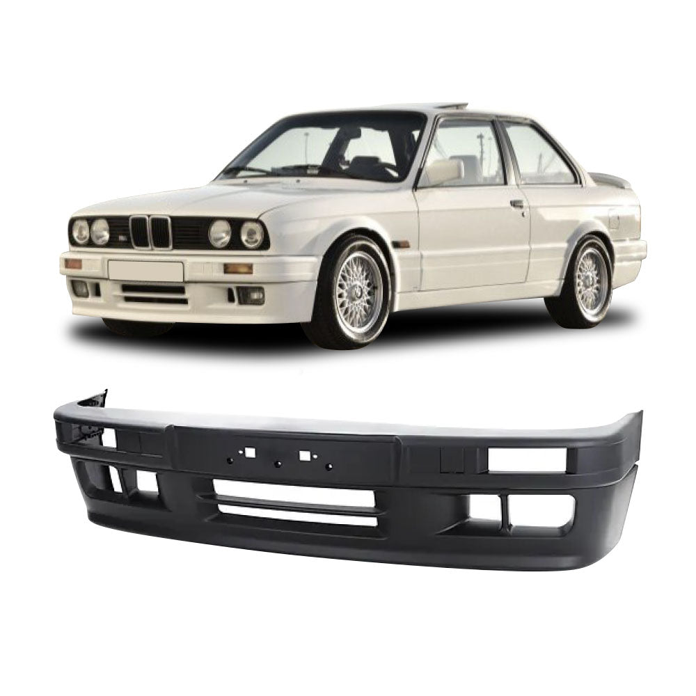 SUITABLE TO FIT BMW E30 325is FRONT BUMPER UNPAINTED FIBERGLASS