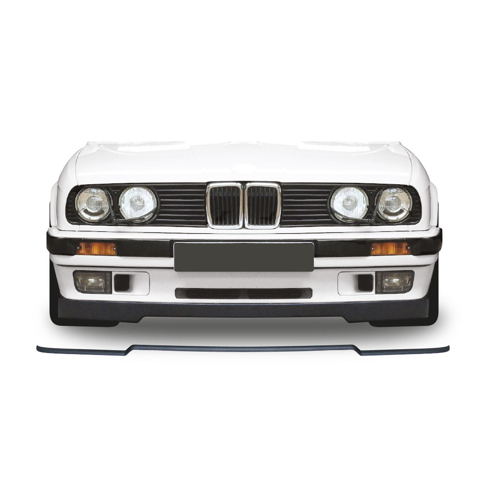 SUITABLE TO FIT BMW E30 ALPINA ADD ON SPLITTER LIP BLACK